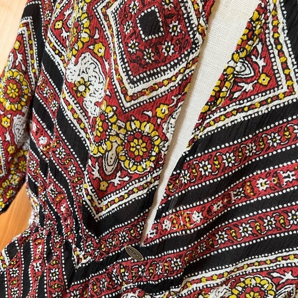 O’Neill XL Shorts Romper Boho Bohemian Neutral Chic Contemporary - Picture 5 of 10